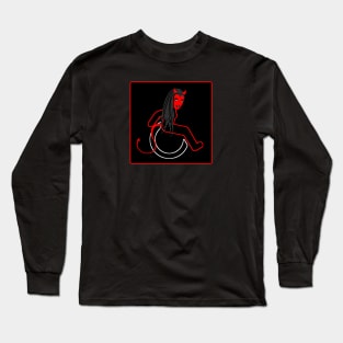 WHEELCHARIOT 15 (Devil Woman) Long Sleeve T-Shirt